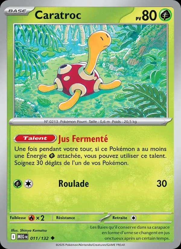 Caratroc — Méga-Évolution 11 French Pokémon card
