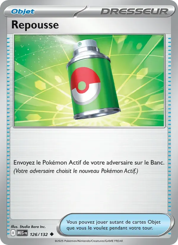 Repousse — Méga-Évolution 126 French Pokémon card
