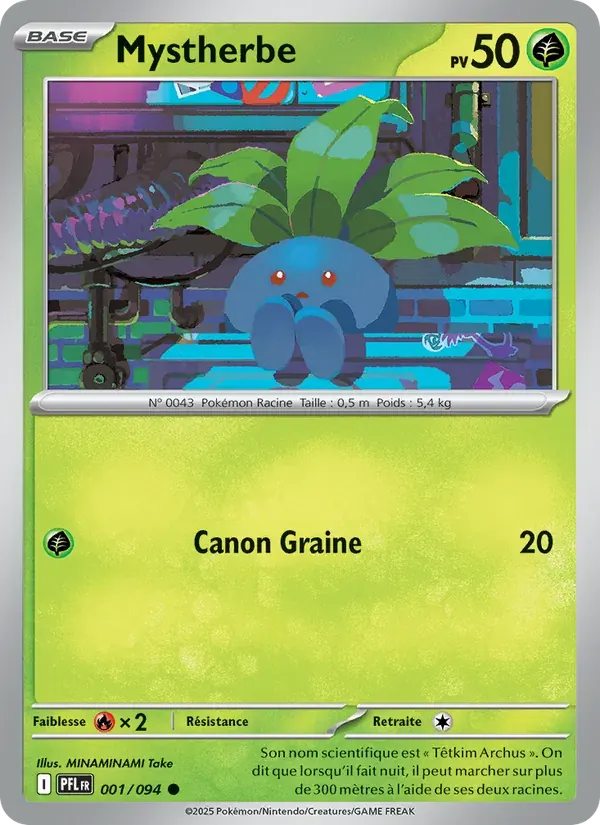Mystherbe — Flammes Fantasmagoriques 1 French Pokémon card