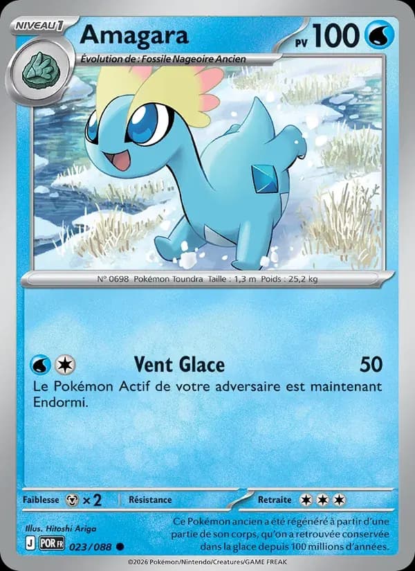 Amagara — Équilibre Parfait 23 French Pokémon card