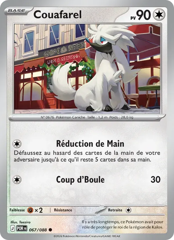 Couafarel — Équilibre Parfait 67 French Pokémon card