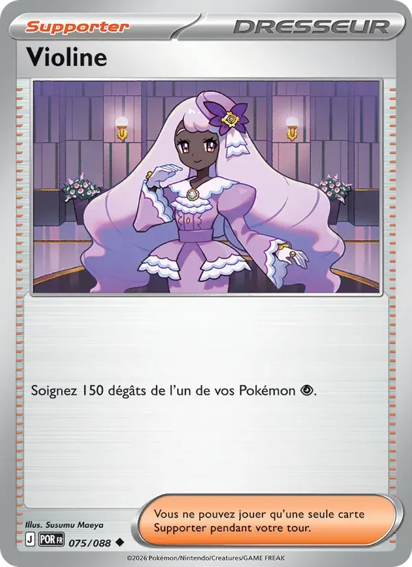 Violine — Équilibre Parfait 75 French Pokémon card