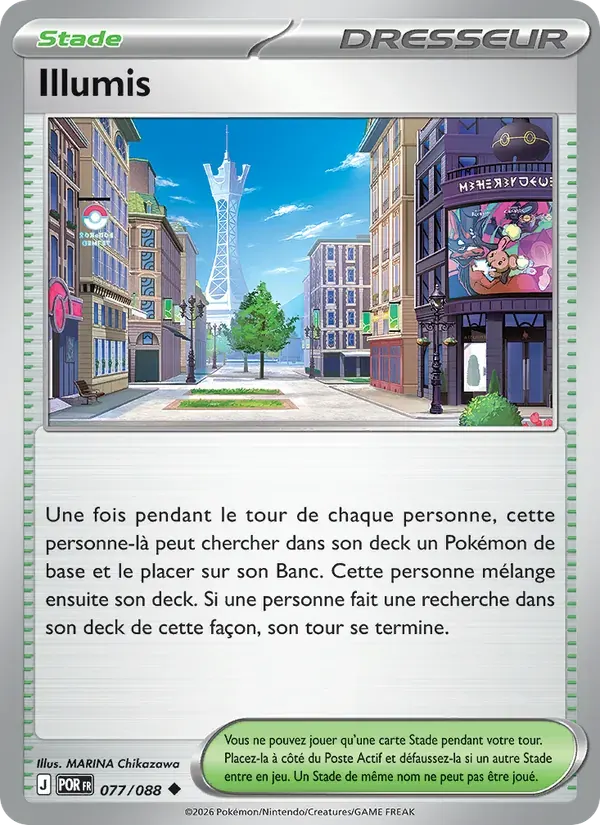 Illumis — Équilibre Parfait 77 French Pokémon card
