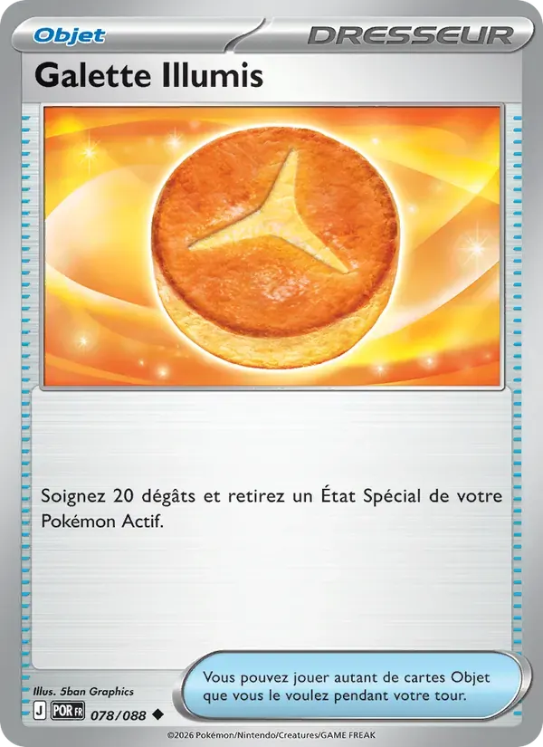 Galette Illumis — Équilibre Parfait 78 French Pokémon card