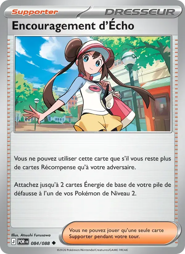 Encouragement d'Écho — Équilibre Parfait 84 French Pokémon card