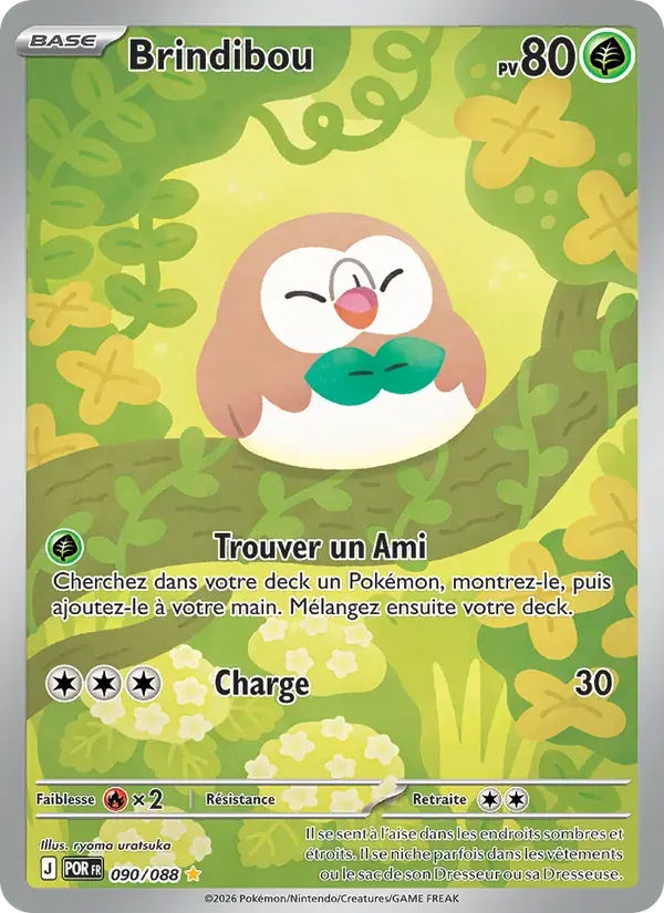 Brindibou — Équilibre Parfait 90 French Pokémon card