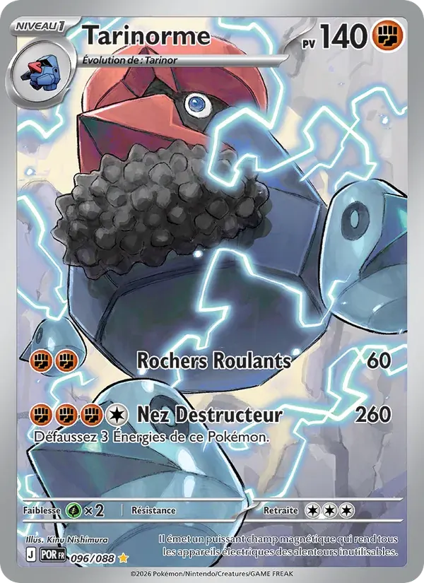 Tarinorme — Équilibre Parfait 96 French Pokémon card
