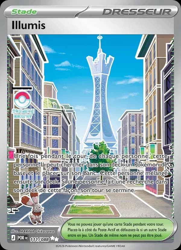 Illumis — Équilibre Parfait 111 French Pokémon card
