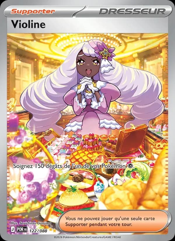 Violine — Équilibre Parfait 122 French Pokémon card
