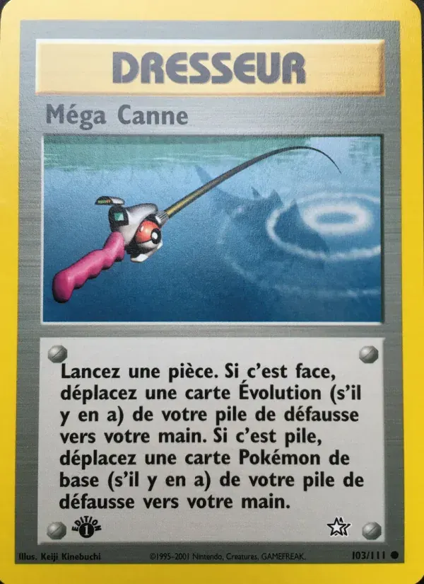 Méga Canne — Neo Genesis 103 French Pokémon card