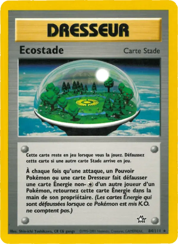 Ecostade — Neo Genesis 84 French Pokémon card