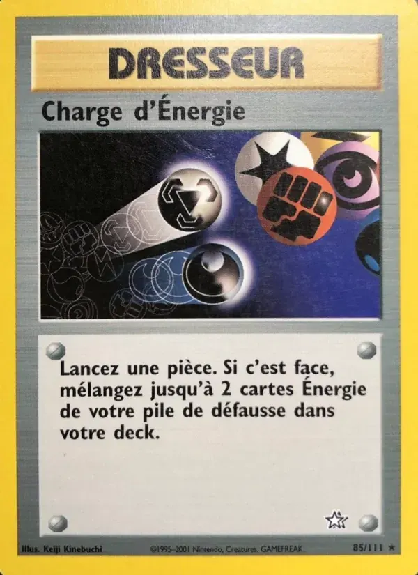 Charge d'Énergie — Neo Genesis 85 French Pokémon card