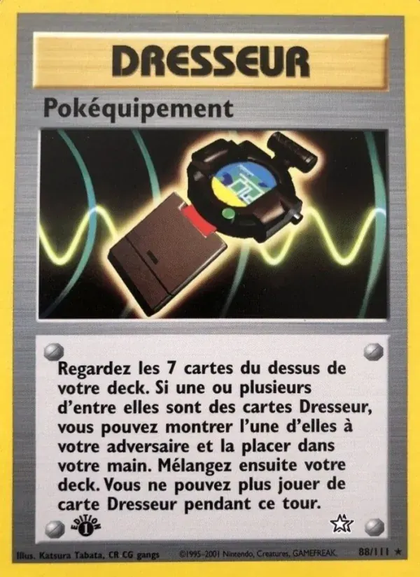 Pokéquipement — Neo Genesis 88 French Pokémon card