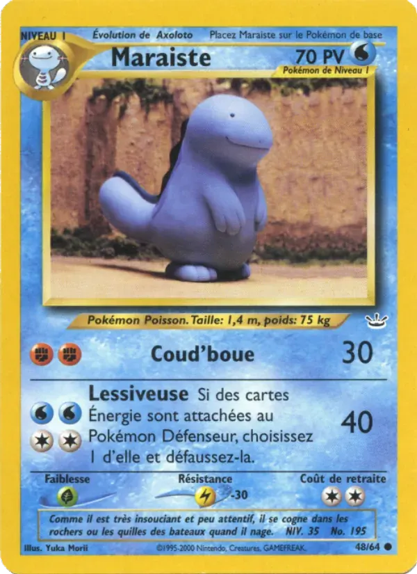 Maraiste — Neo Revelation 48 French Pokémon card
