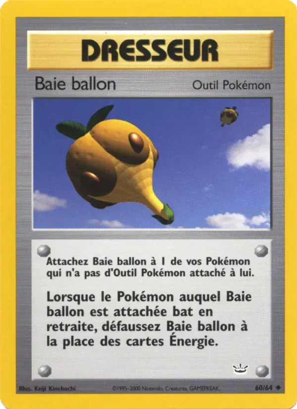 Baie ballon — Neo Revelation 60 French Pokémon card