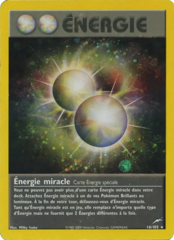 Énergie miracle — Neo Destiny 16 French Pokémon card