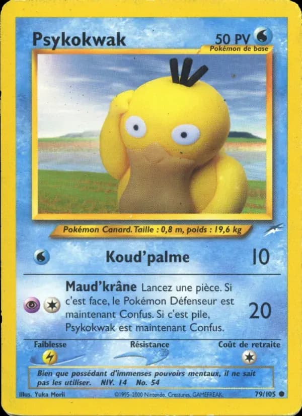 Psykokwak — Neo Destiny 79 French Pokémon card