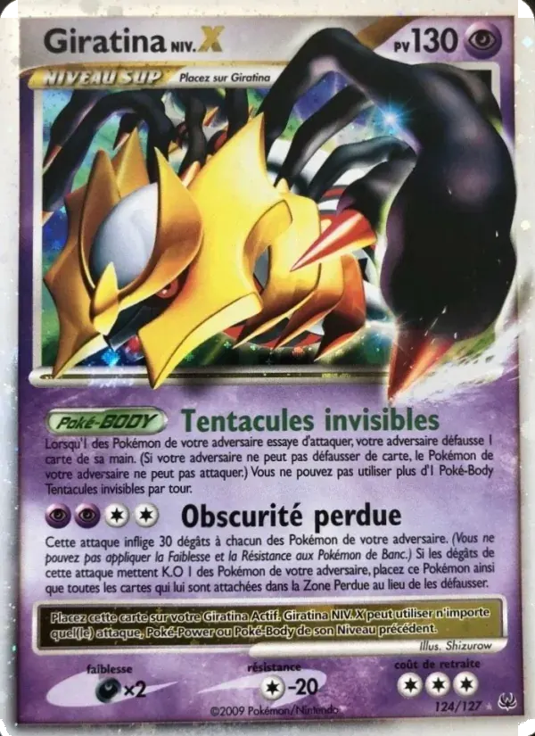 Giratina — Platine 124 French Pokémon card