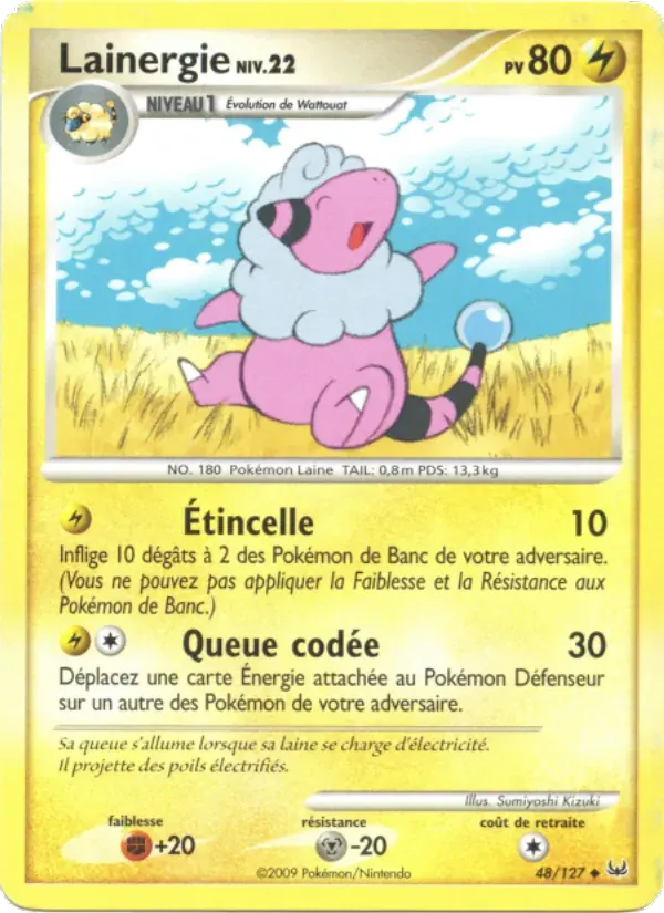 Lainergie — Platine 48 French Pokémon card