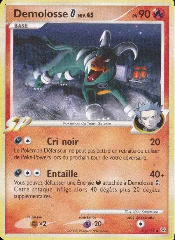 Demolosse G — Platine 50 French Pokémon card