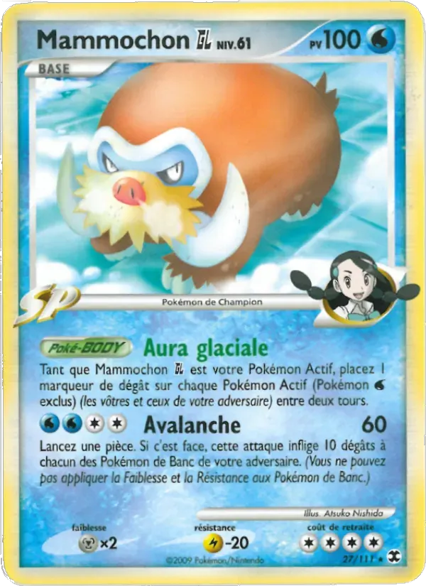 Mammochon Niv. 61 — Rivaux Émergeants 27 French Pokémon card