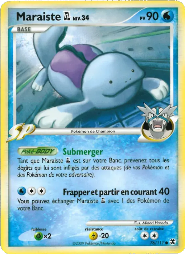 Maraiste Niv. 34 — Rivaux Émergeants 76 French Pokémon card