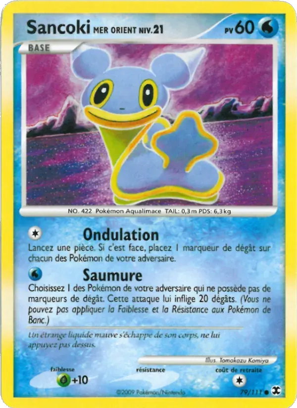 Sancoki Mer Orient Niv. 21 — Rivaux Émergeants 79 French Pokémon card