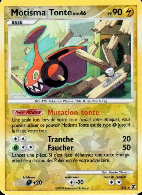 Motisma Tonte Niv. 46 — Rivaux Émergeants RT4 French Pokémon card