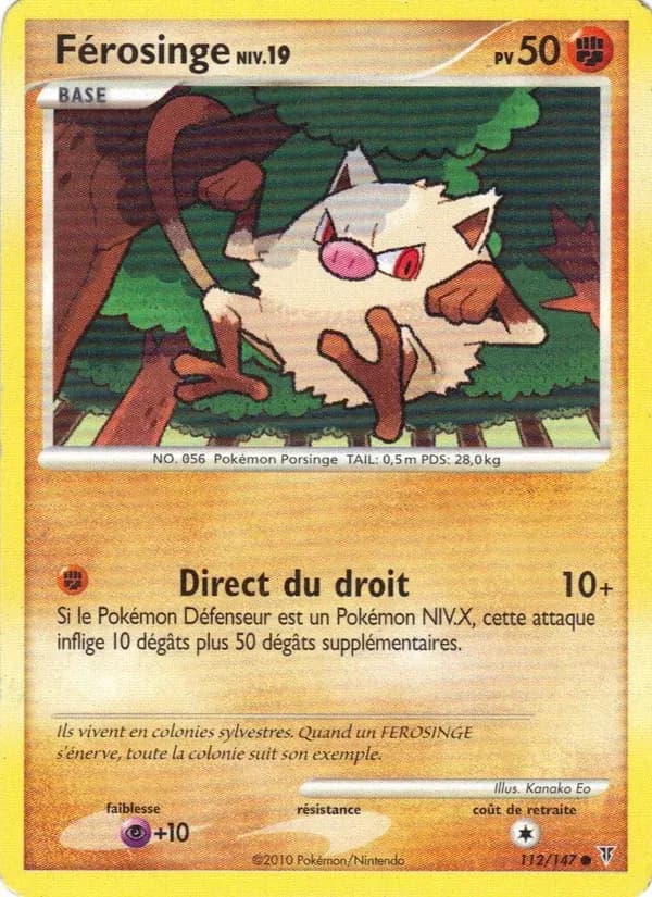 Férosinge — Vainqueurs Suprêmes 112 French Pokémon card
