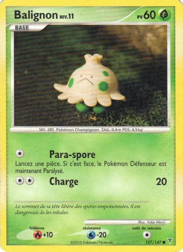 Balignon — Vainqueurs Suprêmes 127 French Pokémon card