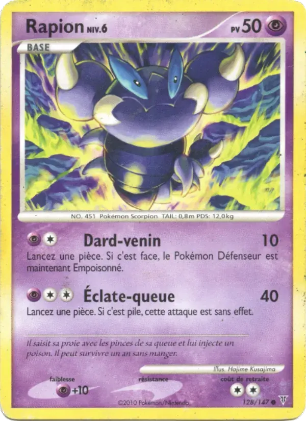 Rapion — Vainqueurs Suprêmes 128 French Pokémon card