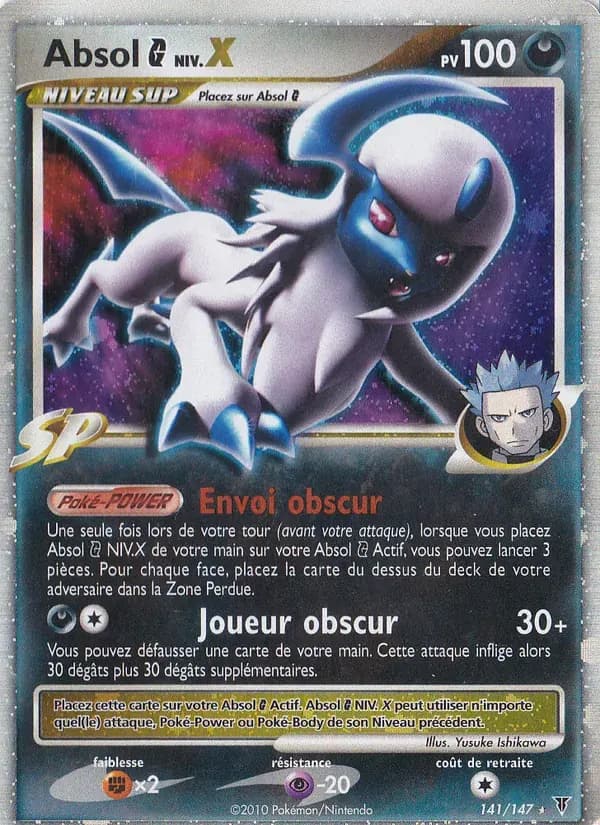 Absol G NIV.X — Vainqueurs Suprêmes 141 French Pokémon card
