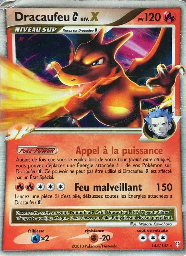 Dracaufeu G NIV.X — Vainqueurs Suprêmes 143 French Pokémon card