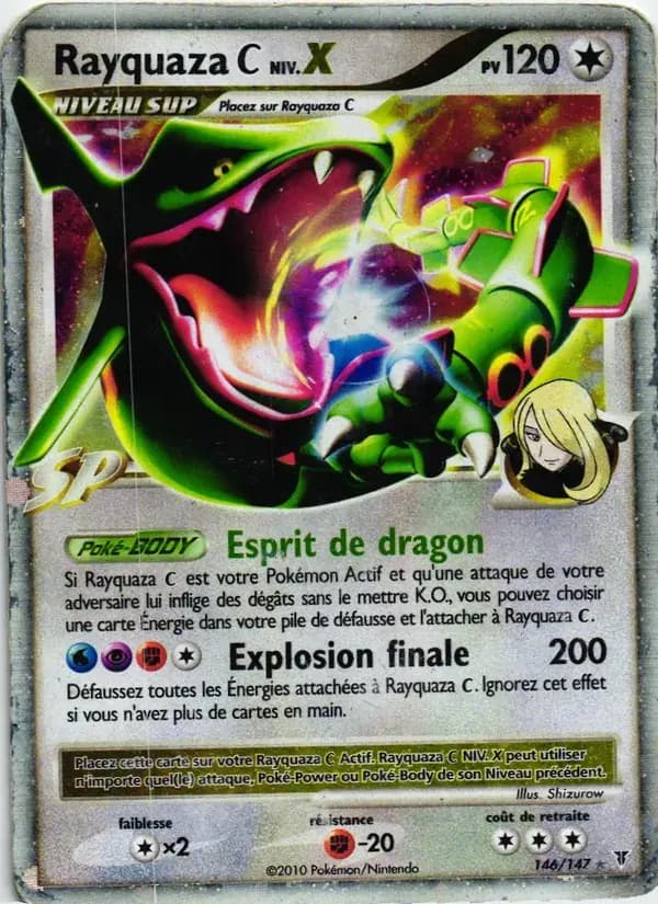 Rayquaza C NIV.X — Vainqueurs Suprêmes 146 French Pokémon card