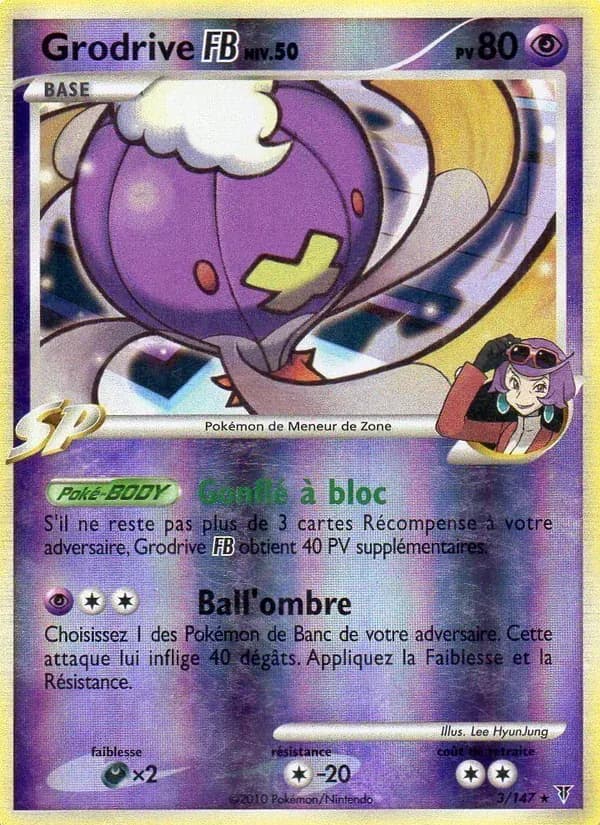 Grodrive FB — Vainqueurs Suprêmes 3 French Pokémon card