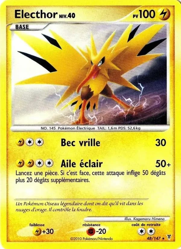 Electhor — Vainqueurs Suprêmes 48 French Pokémon card