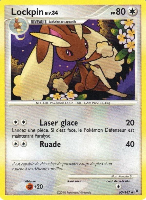 Lockpin — Vainqueurs Suprêmes 63 French Pokémon card