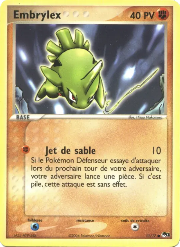 Embrylex — POP Série 1 11 French Pokémon card