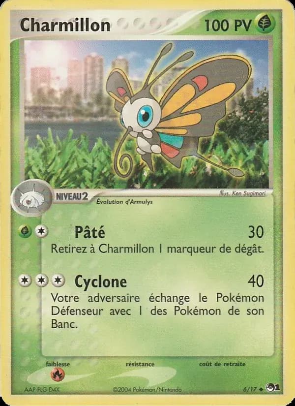 Charmillon — POP Série 1 6 French Pokémon card