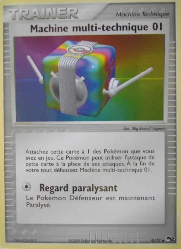 Machine multi-technique 01 — POP Série 2 9 French Pokémon card