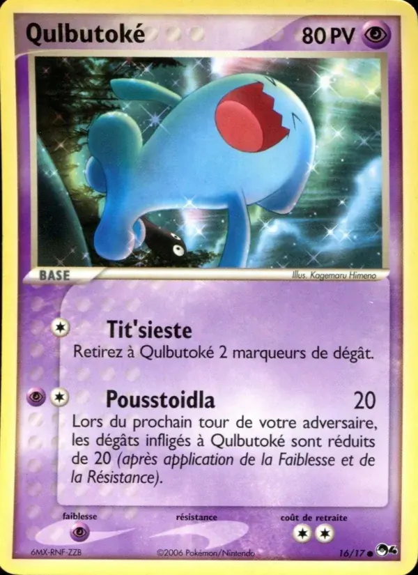 Qulbutoké — POP Série 4 16 French Pokémon card