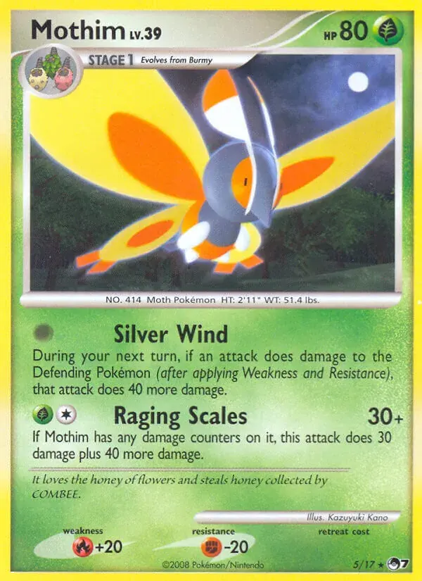 Papilord — POP Série 7 5 French Pokémon card