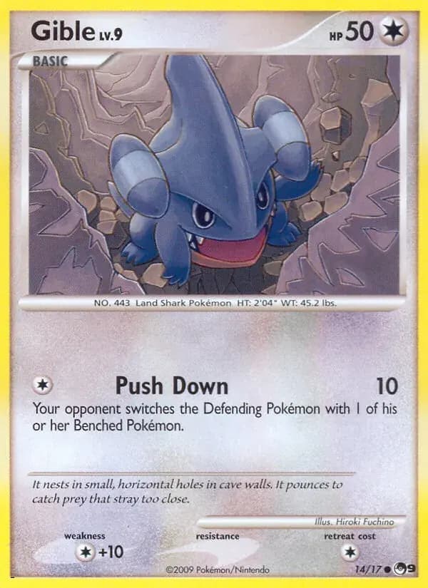Griknot — POP Série 9 14 French Pokémon card