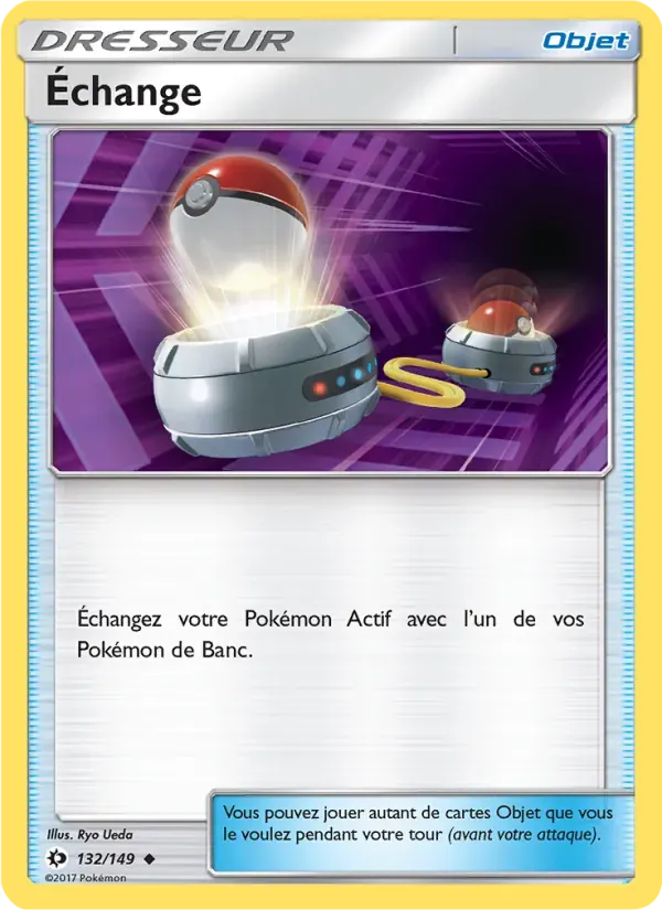Échange — Soleil et Lune 132 French Pokémon card