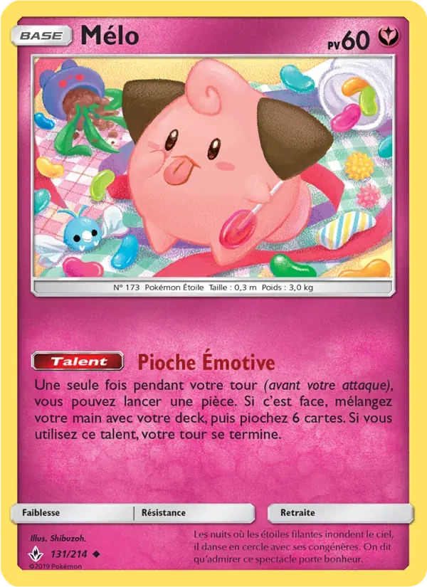 Mélo — Alliance Infaillible 131 French Pokémon card