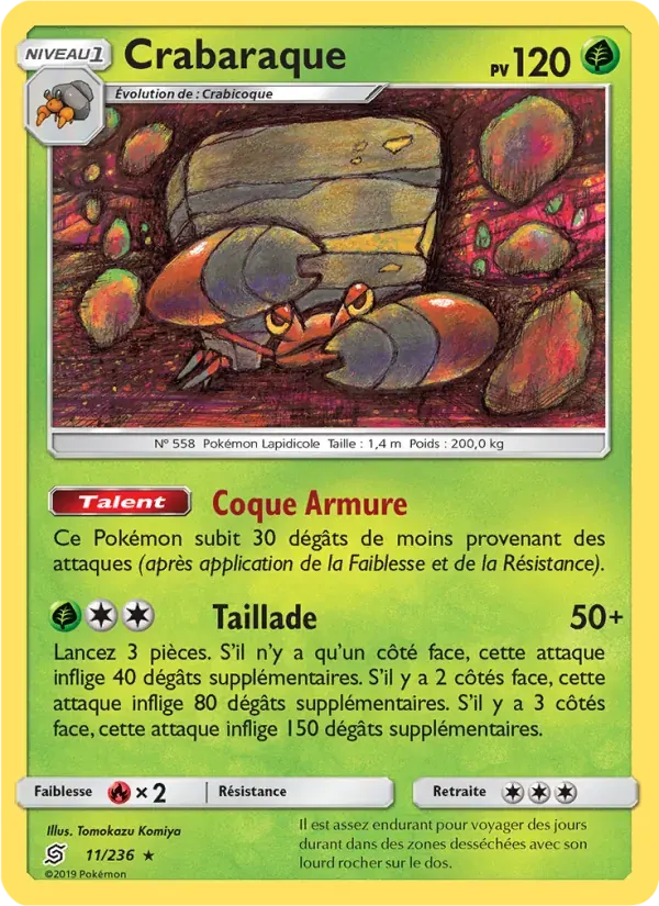 Crabaraque — Harmonie des Esprits 11 French Pokémon card