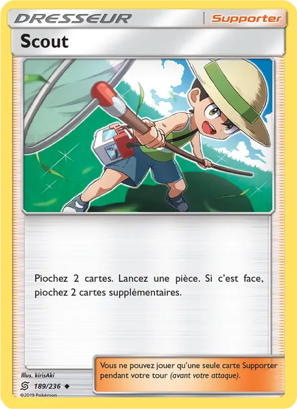 Scout — Harmonie des Esprits 189 French Pokémon card
