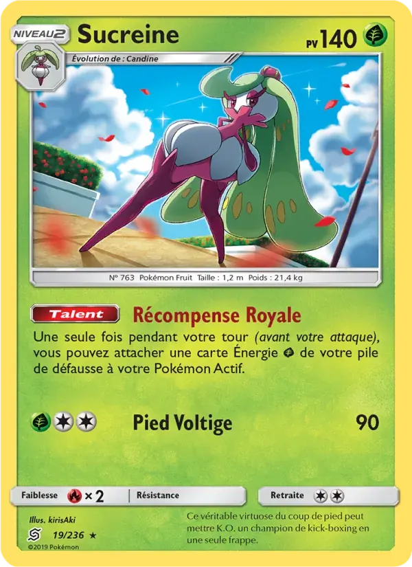 Sucreine — Harmonie des Esprits 19 French Pokémon card