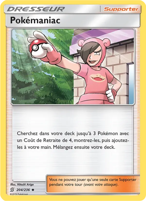 Pokémaniac — Harmonie des Esprits 204 French Pokémon card