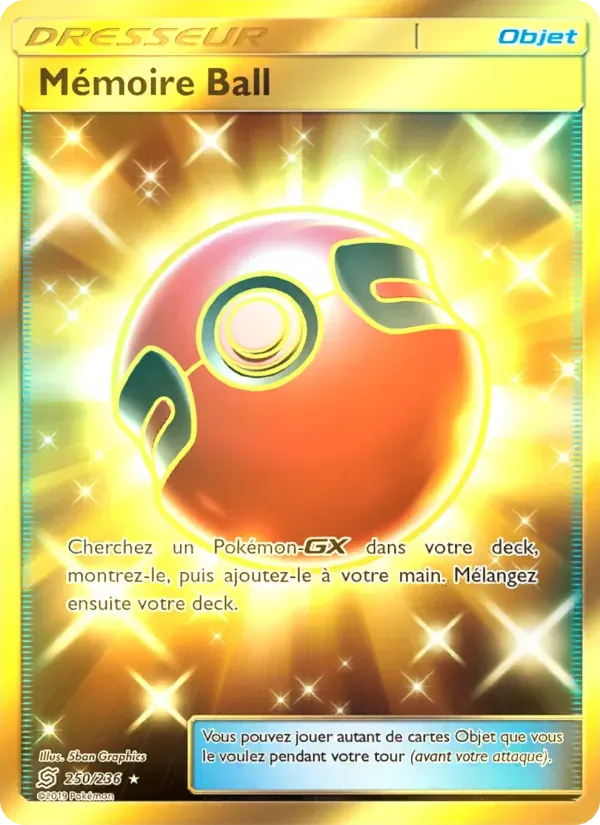 Mémoire Ball — Harmonie des Esprits 250 French Pokémon card